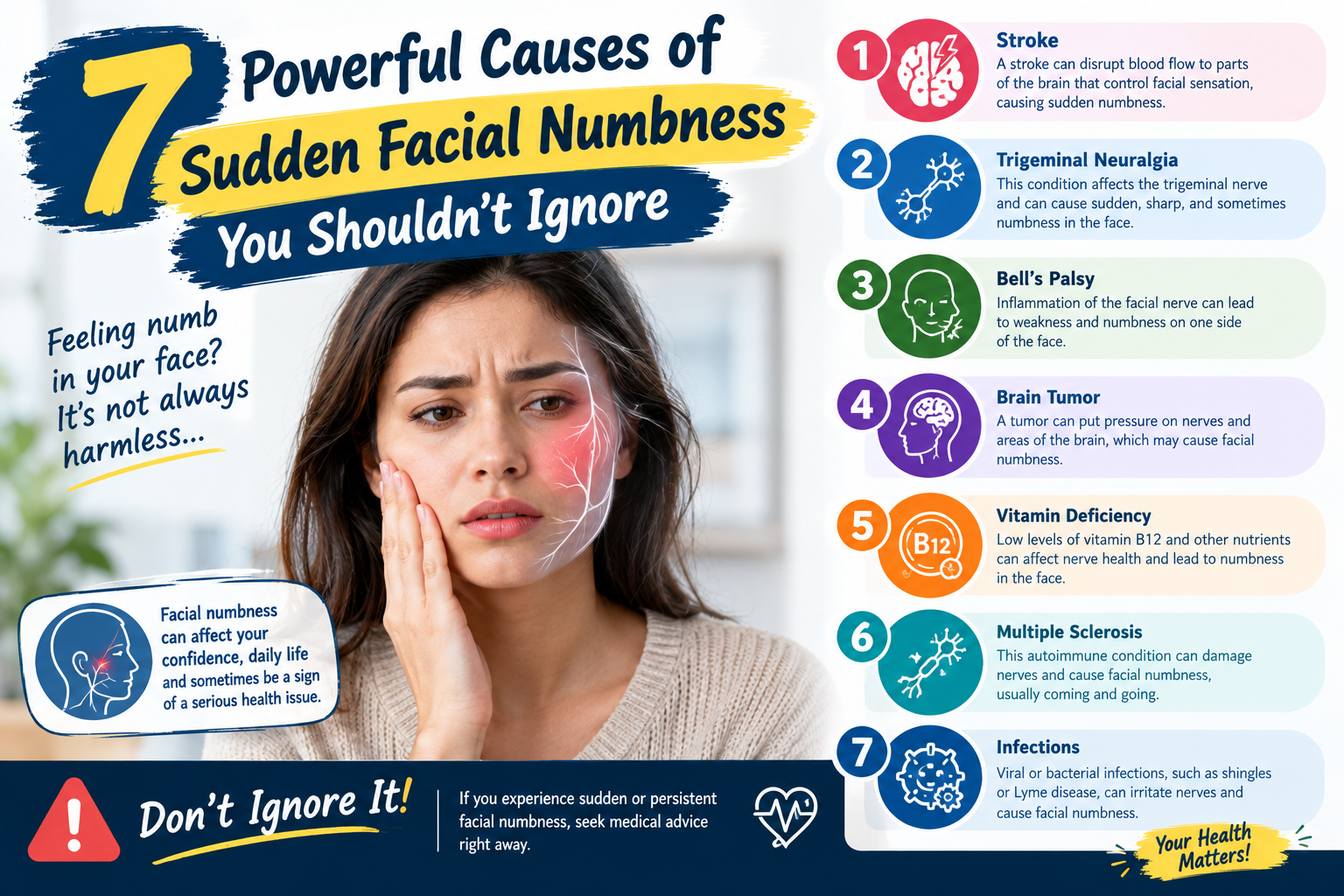Sudden Facial Numbness